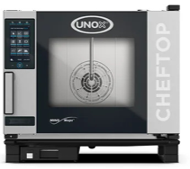 Horno combinado a gas de 5 bandejas GN 1/1  CHEFTOP MIND.Maps™ PLUS COUNTERTOP - Unox