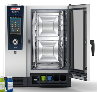 Horno iCombi Pro 10 1/1 a gas natural incluye iCareSystem AutoDose - Rational