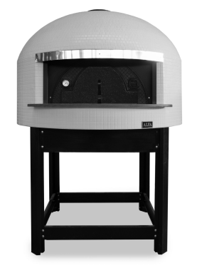Horno fijo a gas propano serie Napoli, Diametro 120 cm blanco con custom logo - Alfa