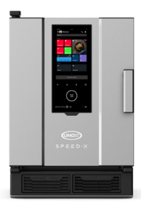 Horno combinado con microondas eléctrico 5 o 10 bandejas GN 2/3 (COMBI) - Unox
