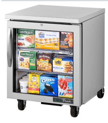 Congelador bajo mostrador 27" V01 con refrigerante de hidrocarburo R290 - True