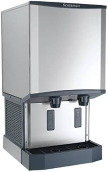 Máquina de hielo en nugget 360 lb y dispensador de agua con refrigeración por aire - Scotsman