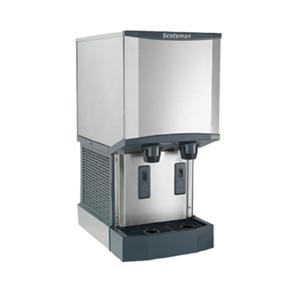 Máquina productora y dispensadora de hielo y agua de 245 libras en 24 horas - Scotsman USA