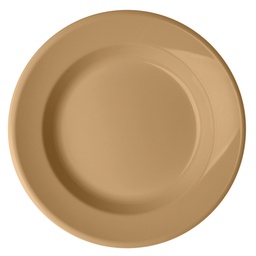 [90SPCW133] Plato hondo redondo 22.9 x 4cm policarbonato beige - Cambro