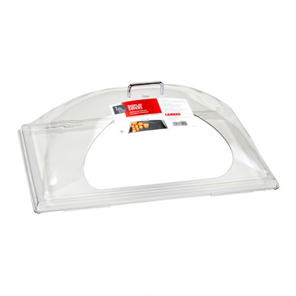 [DD1220SCW135] Cubierta exhibicion abertura lateral 55.6 x 37.5cm policarbonato - Cambro