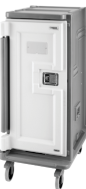 [MDC1418T16191] Carro alto entrega alimentos cap. 16 bandejas de 35.5 x 46cm gris granito - Cambro USA