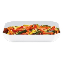 [SFG1012148] Bandeja exhibicion showfest octagonal 2.8 lt blanco - Cambro