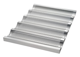 [45515] Bandeja  baguette para 5 und aluminio acristalado - Chicago Metallic