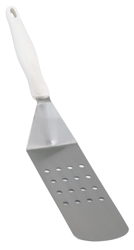 [4808915] Espatula perforada mango blanco inox - Vollrath