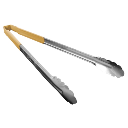 [4781660] Pinza utilitaria mango beige antimicrobial 40.6 cm inox - Vollrath