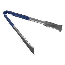 [4791230] Pinza utilitaria mango azul antimicrobial 30.5 cm inox - Vollrath
