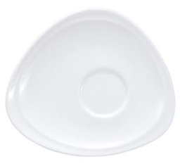 [R4700000505-O] Plato triangular taza porcelana fina 12.5 cm mood  - Oneida