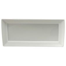 [R4020000943-O] Fuente Rectangular de Porcelana Fina - Fusión, 21.6 cm (Outlet) - Oneida