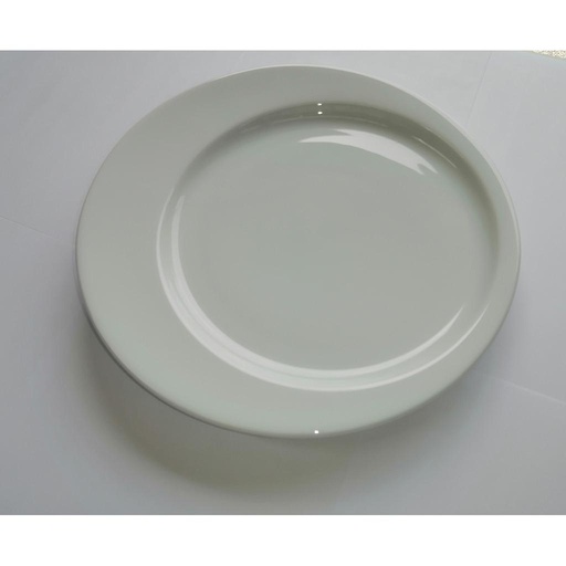 [R-402-0000-149-O] Plato off centered 25.5 cm fusi (Outlet) - Oneida