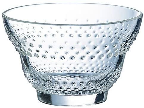 [L6687-O] Copa de Postre de Vidrio Templado Maeva Dot, 6.75 oz - Arcoroc