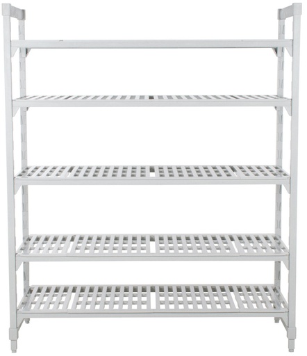 [CPU186072V5480] Unidad inicial ventilada 5 estantes premium camshelving 1.83x1.53cm prof 46cm - Cambro China
