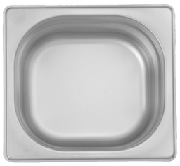 [0311.16065.10] Azafate gn 1/6 acero inox 17.6x16.2x6.5cm - Ozti