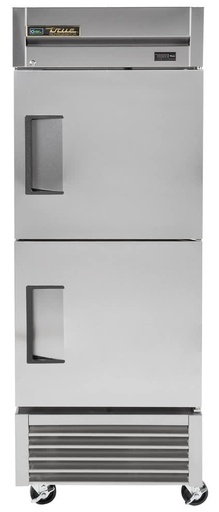 [T-23-2-HC] Refrigerador puerta sólida dividida con refrigerante de hidrocarburo R290 - True