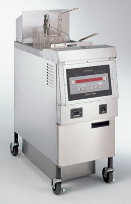 [OFG321C-3C] Freidor abierto a gas con control Computron 8000, 3 canastillas y sistema de filtración incorporado - Henny Penny