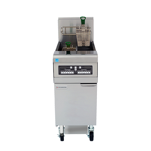 Freidora de alta eficiencia tanque dividido con filtración de 50 lb de aceite con control CM3.5 - Frymaster