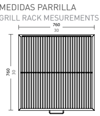 [240026] Parrilla para HJX-PRO-L175 - Josper