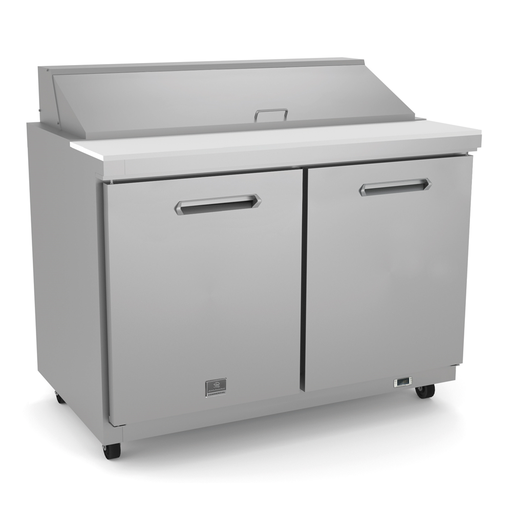 [738256] Mesa de preparación refrigerada de 48" con 12 recipientes GN de 1/6 (TSSU48) - Kelvinator