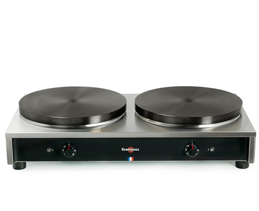 [CTCA8AA-KR] Crepera eléctrica doble de lujo de 40 cm - Krampouz