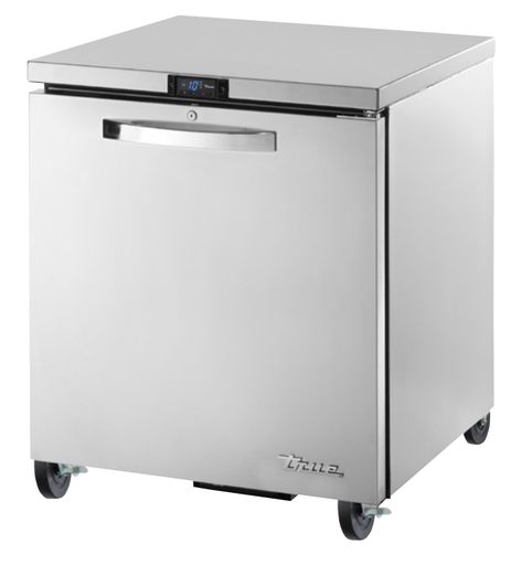[TUC-27F-HC-SPEC3-LP] Congelador de puerta sólida con paquete de especificaciones 3 y ruedas de 1 1/2" low profile - True