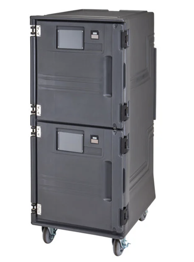 [PCUHH615] Carro mantenedor eléctrico doble caliente Pro Cart Ultra color gris - Cambro USA