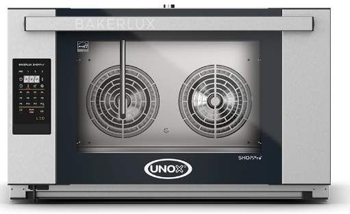 [XEFR-04EU-ELDV] Horno de convección eléctrico con humedad para 4 bandejas BAKERLUX SHOP.Pro™ LED - Unox
