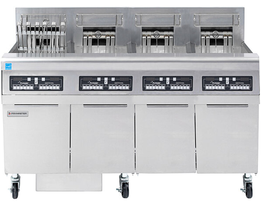 [FPRE414] Freidora electrica de 4 tinas con sistema de filtración - Frymaster