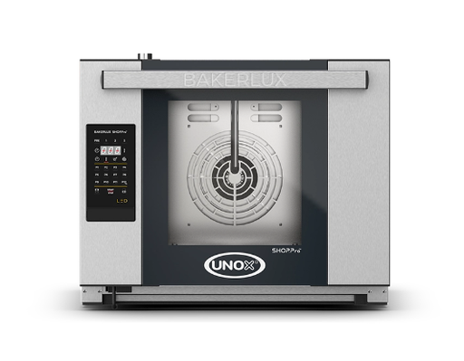 [XEFR-04HS-ELDV] Horno de convección con humedad BAKERLUX SHOP.Pro LED para 4 bandejas de 460 x 330 mm - Unox