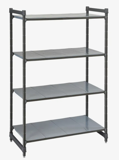 [CBU185484S4580] Unidad inicial Basics Plus, 4 estantes sólidos. Dimensiones: 460 x 1375 x 2140 mm grafito - Cambro China