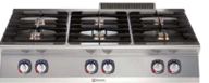 [371004] Estufa a gas modular linea 700XP de sobremesa con  6 quemadores - Electrolux