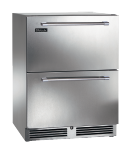 [HB24RS-SD-STK] Refrigerador de 24" con conformidad ADA de  2 cajones - Perlick